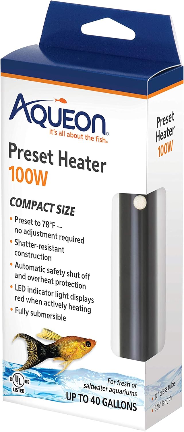 Aqueon Preset Heater (78f) 100w