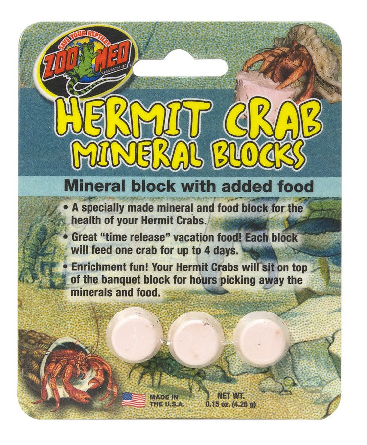 Zoo-Med Hermit Crab Mineral Blocks