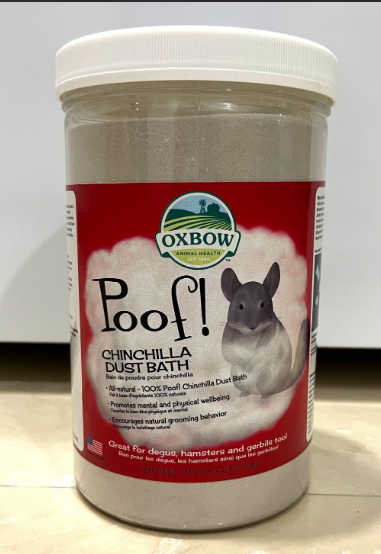 Oxbow Poof! Chinchilla Dust Bath