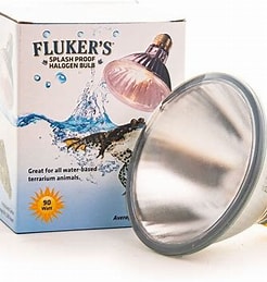 Flukers Splash Proof Halogen Bulb is perfect for your reptiles or amphibians
