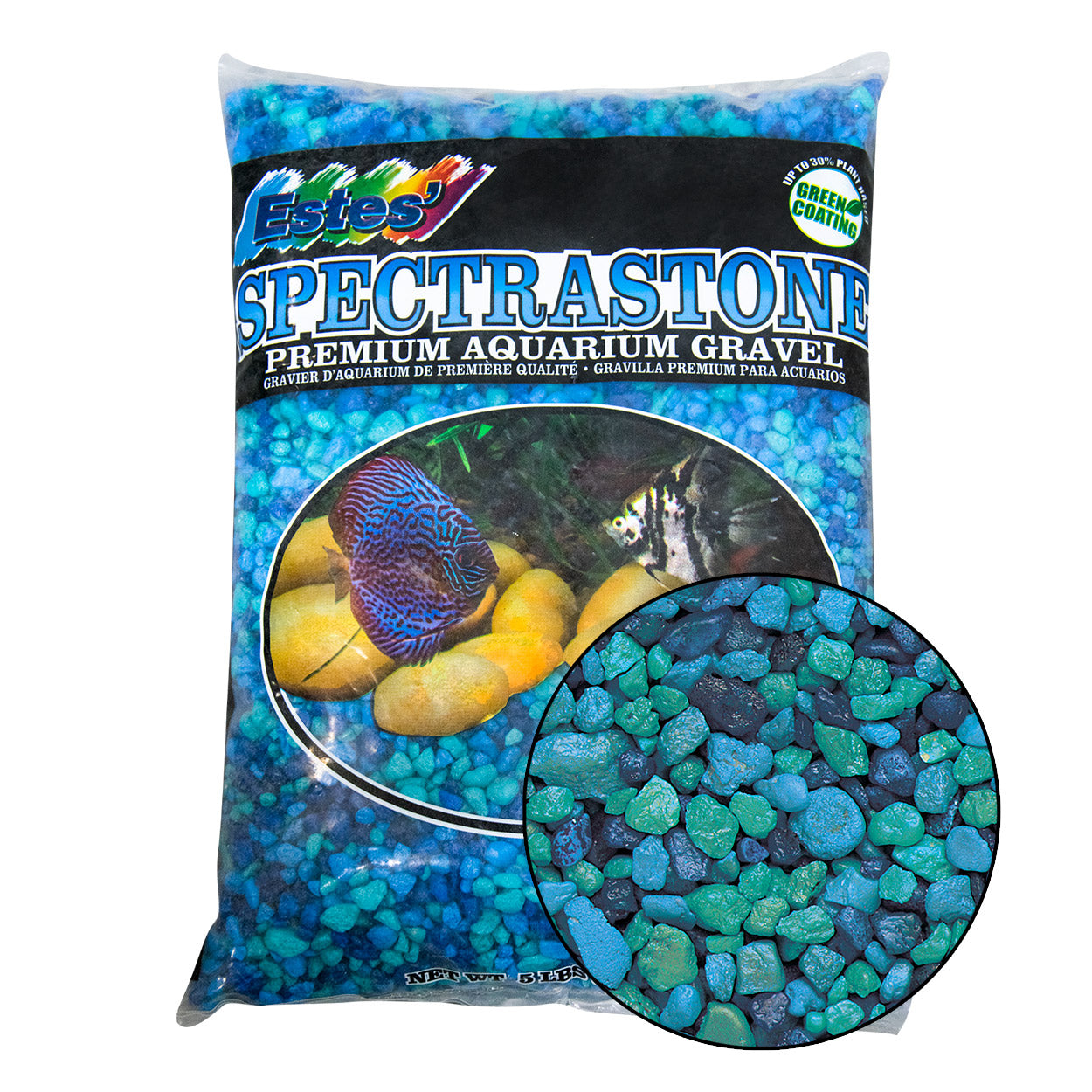 Weird Waters Aquarium Substrate - Blue Zoo Blue - 5lbs