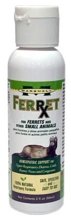 Marshall Ferret RX Homeopathic support for ferrets and other small animals