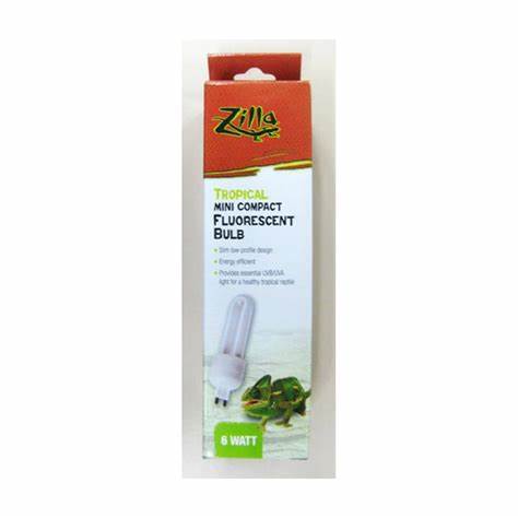 Zilla Mini Compact Fluorescent Bulb 6 Watt