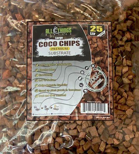 Coco Husk ( Large Chips ) Lose in Bag 25L