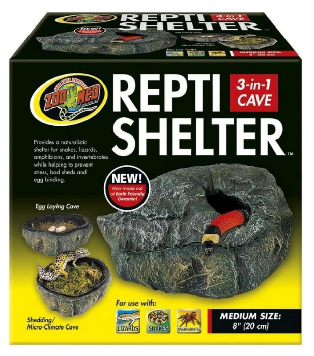 ZooMed ReptiShelter 3 in 1