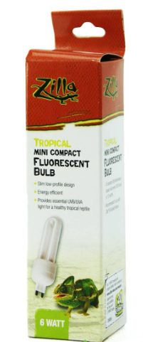 Zilla 6 Watt Mini Fluorescent Bulb