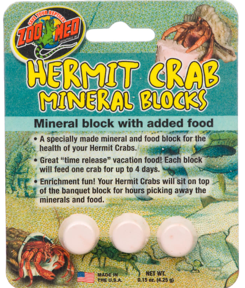 ZooMed Hermit Crab Mineral Blocks